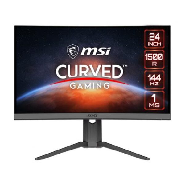 MSI MAG241C 24″ FHD Vertical Alignment Panel | 1500R Curved Gaming Monitor | AMD FreeSync | 144Hz Refresh Rate