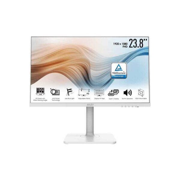 MSI Modern MD2412PW 23.8" FHD Type-C 100Hz Monitor - Image 2