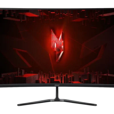 Acer Nitro ED320QR 1500R Curved Gaming Monitor | Full HD (1920 x 1080) 165HZ  | 31.5″ | Black