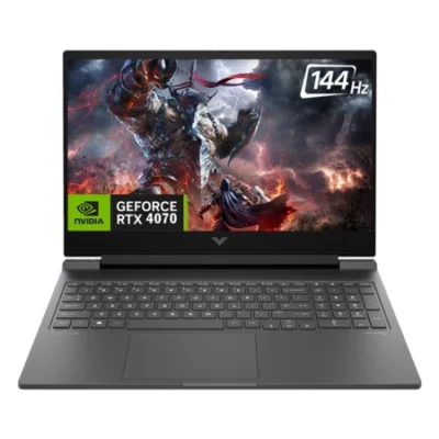 HP Victus 16 Gaming Laptop, 16-S1024DX AMD Ryzen 7 8845HS Processor  16GB RAM  512GB SSD  NVIDIA GeForce RTX 4070 8GB Graphics Card  16″ FHD (1920 x 1080) 144Hz IPS Display  1 Year Warranty