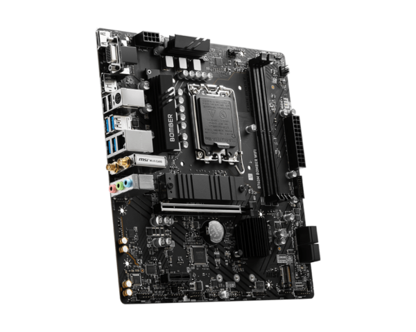 MSI PRO B760M-Bomber WIFI  Motherboard 14th/13th/12th Gen Intel Processors  DDR5 Support - Image 4