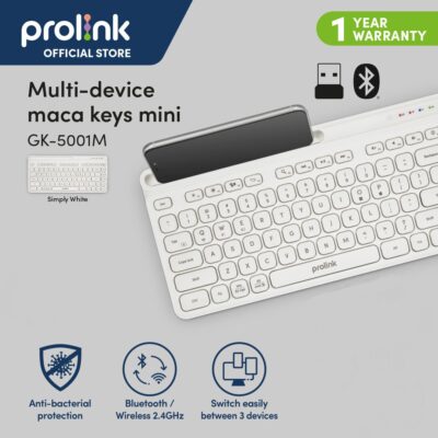 Prolink Wireless/Bluetooth  Keyboard GK-5001M