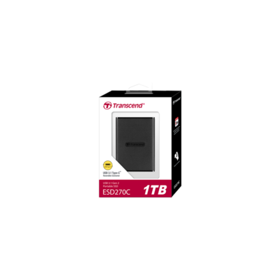 Transcend ESD270C 1TB USB 3.1 Gen 2 Type-C External SSD