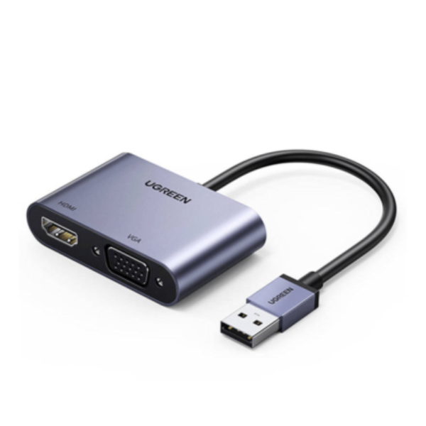 USB 3.0 to HDMI+VGA converter